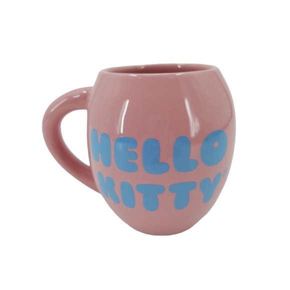 Hello Kitty Pink Ceramic Winter Snow Holiday Mug Sanrio - Picture 4 of 11